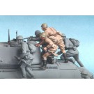 Soviet motor rifle troops №2. Summer 1943-45.  Two figures. 