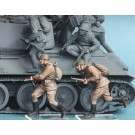 Soviet motor rifle troops №5. Summer 1943-45. Two figures. 