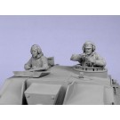 German Stug crew,winter 1942-45. Two figures. 