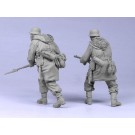German infantry SS №6. Kharkow,winter 1943. Two figures. 