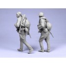 Soviet infantry.  Kursk 1943.  Two figures. 