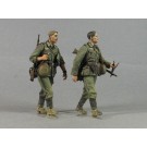 "Barbarossa" №3.  German machinegunner and infantryman №2.  Two fig. 