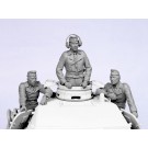German tank crew №2.  Summer 1935-44.  Three figures. 