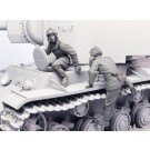 Soviet tank crew KV-1, KV-2.  Summer -Autumn 1941-42.  Two fig. 