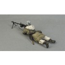 German MG gunner in action.  Kharkow, winter - spring 1943.  One figure. 