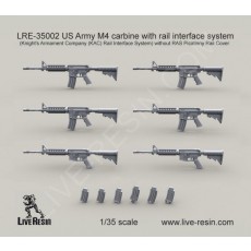 US Army M4 carbine with rail interface system Knight's Armament Company RAS