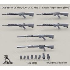 US Navy/SOF Mk 12 Mod 0/1 Special Purpose Rifle (SPR)