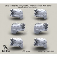 US Army PASGT helmet with cover with Mount NVG PVS 7/14/15
