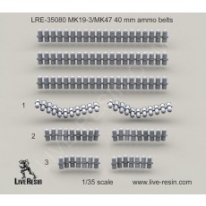 MK19-3/MK47 40 mm ammo belts