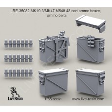 MK19-3/MK47 M548 48 cart ammo boxes, ammo belts