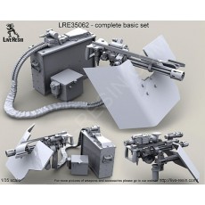 M134D Minigun with picatinny top rail on high adjustable pedestal and cute GPK armour shield with late barrel clamp (slotted flash supressor) and 3000 Round Vehicle Magazine with Booster Assembly and SLAB battery