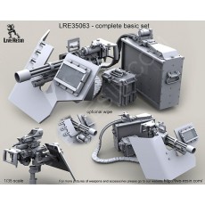 M134D Minigun with M89A Surefire HellFighter Mount Assembly on Bearing Sleeve pedestal, Bearing Sleeve Extension and cute GPK armour shield (window variant) with late barrel clamp and 3000 Round Vehicle Magazine with Booster Assembly and SLAB battery