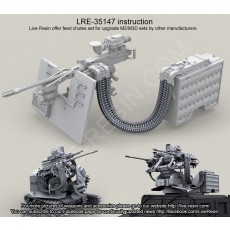 50 Caliber feed chutes (this model is made by flexible resin)