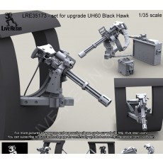 UH60 Armament Window M134D Mount. For 1/35 Academy 2201 1/35 MH-60G Pave Hawk, Academy 2217 1/35 MH-60L Black Hawk Direct Action Penetrator (DAP)