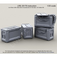WWII US Army .50 M2 Ammunition Ammo Box Closed, improved level of details