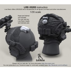 Helmet Lamp set - Manta Strobe helmet lamp and VIP Light