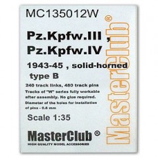 Tracks for Pz.Kpfw.IV , StuG III 1943 - 45 solid-horne