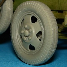 Wheels for GAZ-AAA & BA Armoured Cars 