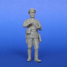 The Russian officer WWI 