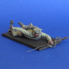 The Russian soldier   with RG-14 grenade WWI