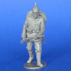 The German soldier.  WWI 