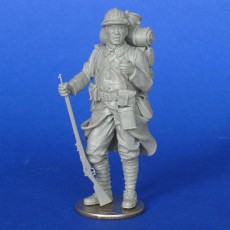 The French soldier  WWI 