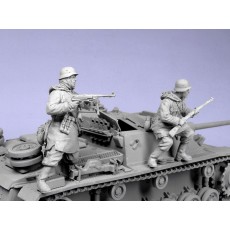 German panzergrenadieren SS №2. Kharkow,winter 1943. Two figures. 
