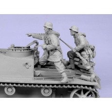German panzergrenadieren SS №3. Kharkow,winter 1943. Two figures. 