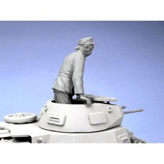 German tank officer.  Afrika Corps 1941.  One figure. 