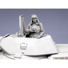 Soviet tank officer №2.  Winther 1941-42.  One figure. 