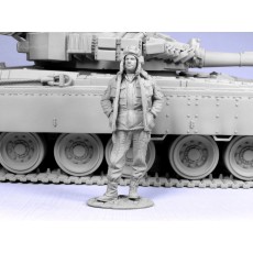 Russian modern tank officer.  Chechniya 1994-2005.  One figure. 