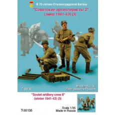 Soviet artillery crew (Winter 1941-43)